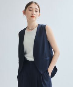 ketty / ケティ ダウンジャケット・ベスト | バックテールショートジレ≪手洗い可能≫