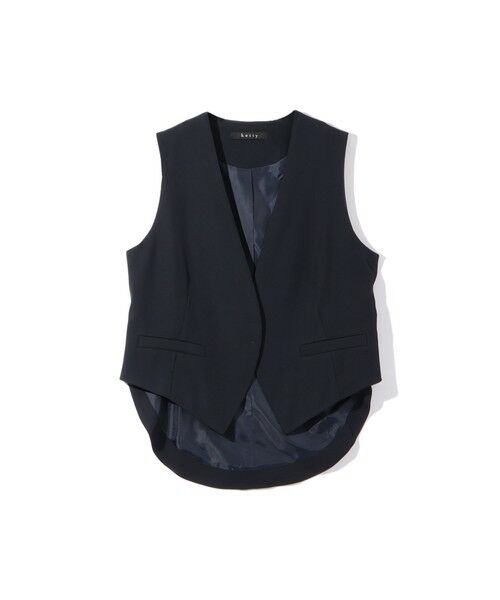 ketty / ケティ ダウンジャケット・ベスト | バックテールショートジレ≪手洗い可能≫ | 詳細11