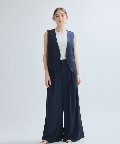 ketty / ケティ ダウンジャケット・ベスト | バックテールショートジレ≪手洗い可能≫ | 詳細4