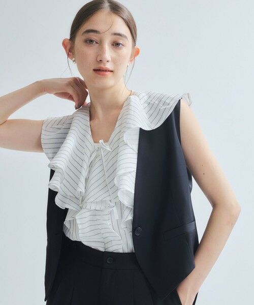 ketty / ケティ ダウンジャケット・ベスト | バックテールショートジレ≪手洗い可能≫ | 詳細7