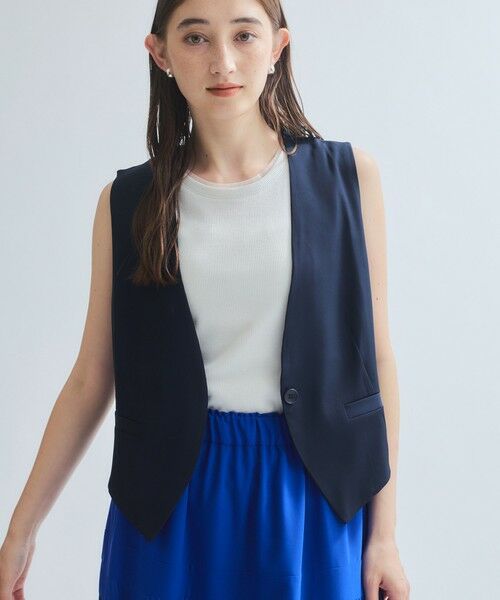 ketty / ケティ ダウンジャケット・ベスト | バックテールショートジレ≪手洗い可能≫ | 詳細9