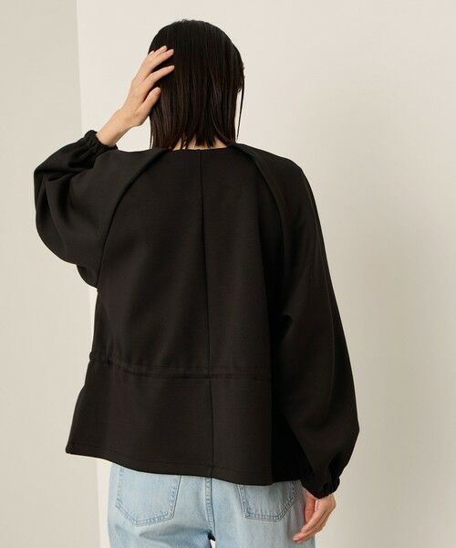 ketty / ケティ テーラードジャケット | ダンボールドローコードブルゾン≪手洗い可能≫ | 詳細2