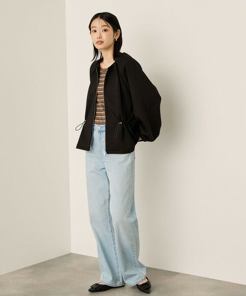 ketty / ケティ テーラードジャケット | ダンボールドローコードブルゾン≪手洗い可能≫ | 詳細6