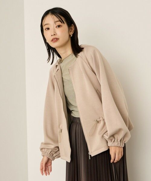 ketty / ケティ テーラードジャケット | ダンボールドローコードブルゾン≪手洗い可能≫ | 詳細9