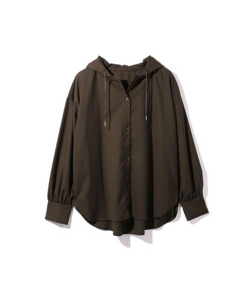 ketty / ケティ シャツ・ブラウス | マイクロサキソニーシャツパーカー≪手洗い可能≫ | 詳細10