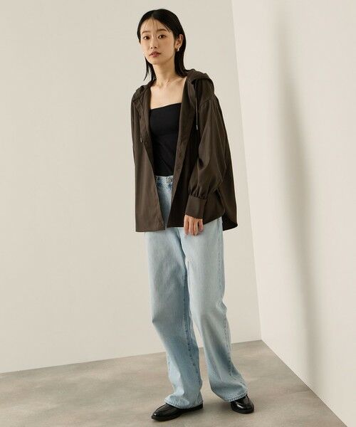 ketty / ケティ シャツ・ブラウス | マイクロサキソニーシャツパーカー≪手洗い可能≫ | 詳細9