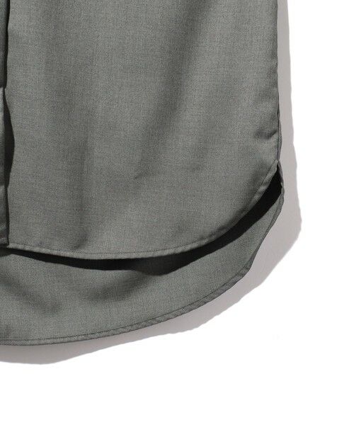 ketty / ケティ シャツ・ブラウス | マイクロサキソニーシャツパーカー≪手洗い可能≫ | 詳細18