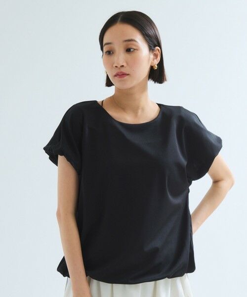 ketty / ケティ カットソー | サテンドローコードカットソー≪手洗い可能≫ | 詳細1