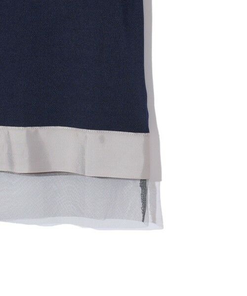 ketty / ケティ カットソー | グログラン*チュールキリカエカットソー≪手洗い可能≫ | 詳細4