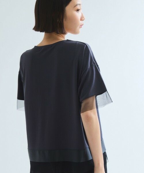 ketty / ケティ カットソー | グログラン*チュールキリカエカットソー≪手洗い可能≫ | 詳細11