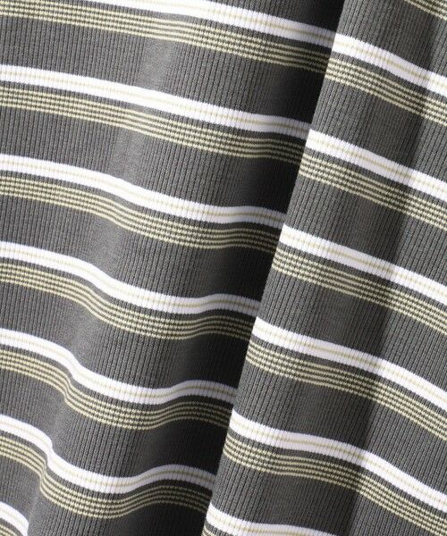 ketty / ケティ カットソー | ランダムリブボーダーハーフスリーブカットソー≪手洗い可能≫ | 詳細20