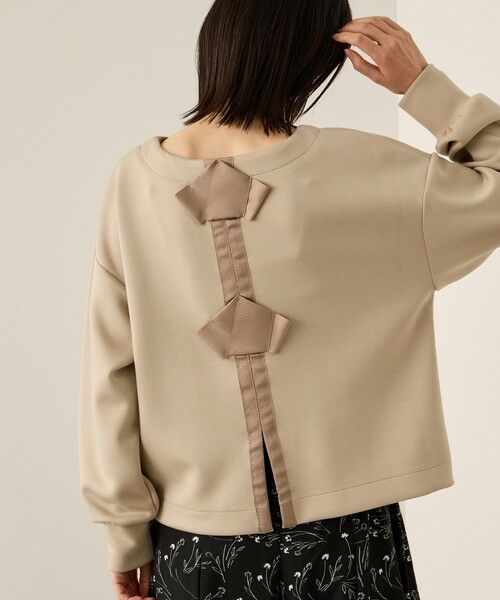 ketty / ケティ カットソー | バックリボンダンボールプルオーバー≪手洗い可能≫ | 詳細6