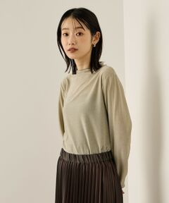 ketty / ケティ カットソー | ボトルネックセミシアーカットソー≪手洗い可能≫