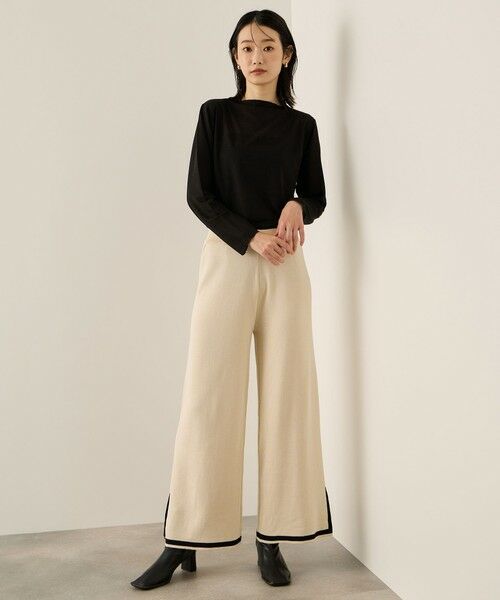 ketty / ケティ カットソー | ボトルネックセミシアーカットソー≪手洗い可能≫ | 詳細2