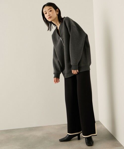 ketty / ケティ カットソー | ソフトダンボールハーフZIPプルオーバー≪手洗い可能≫ | 詳細7