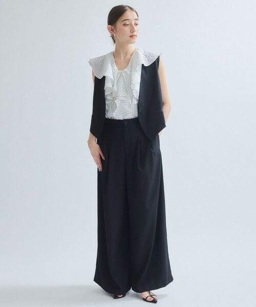 ketty / ケティ その他パンツ | タックフレアパンツ≪手洗い可能≫ | 詳細3