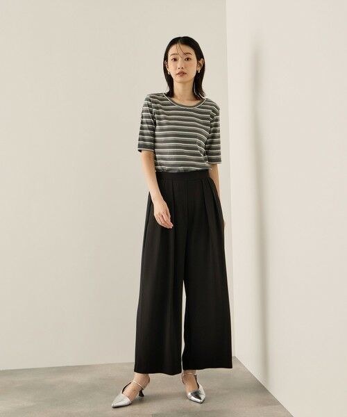 ketty / ケティ その他パンツ | ナシジストレッチ2タックワイドパンツ≪手洗い可能≫ | 詳細1