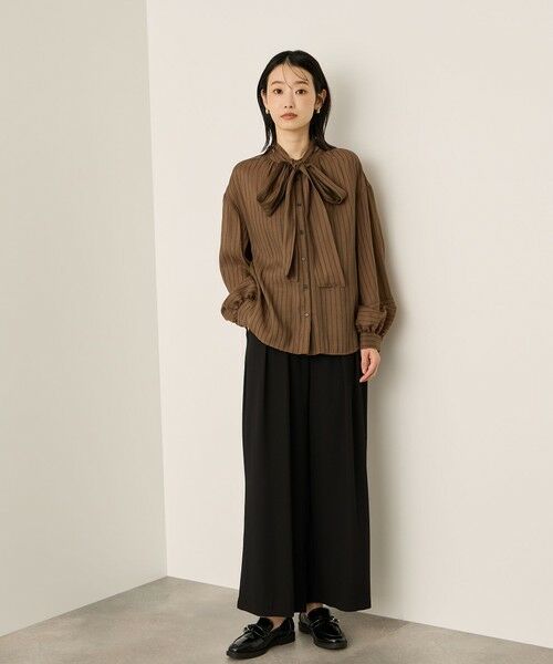 ketty / ケティ その他パンツ | ナシジストレッチ2タックワイドパンツ≪手洗い可能≫ | 詳細2