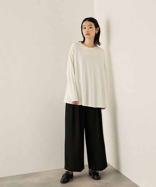 ketty / ケティ その他パンツ | ナシジストレッチ2タックワイドパンツ≪手洗い可能≫ | 詳細3