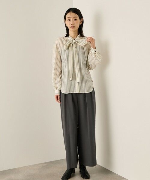 ketty / ケティ その他パンツ | ナシジストレッチ2タックワイドパンツ≪手洗い可能≫ | 詳細14