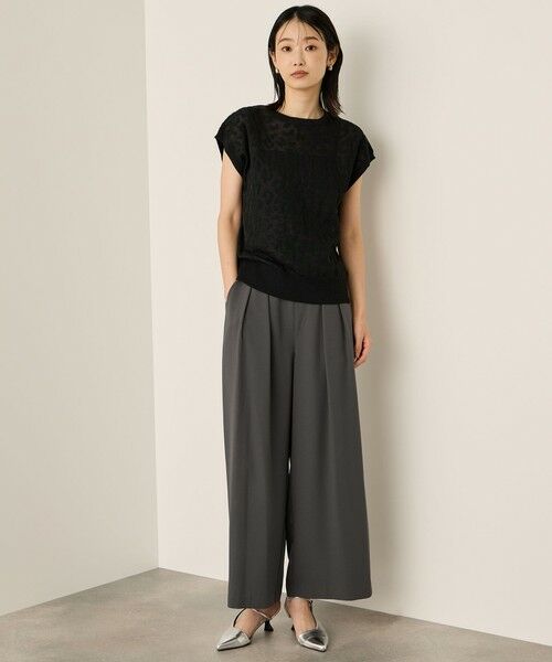 ketty / ケティ その他パンツ | ナシジストレッチ2タックワイドパンツ≪手洗い可能≫ | 詳細15