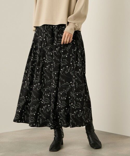 ketty / ケティ その他パンツ | アートフラワースカートライクパンツ≪手洗い可能≫ | 詳細5