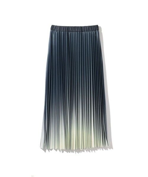 ketty / ケティ ミニ・ひざ丈スカート | グラデーションプリーツスカート≪手洗い可能≫ | 詳細8