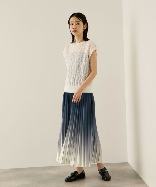 ketty / ケティ ニット・セーター | シアーレオパードジャガードニット≪手洗い可能≫ | 詳細2