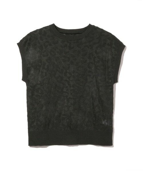 ketty / ケティ ニット・セーター | シアーレオパードジャガードニット≪手洗い可能≫ | 詳細9