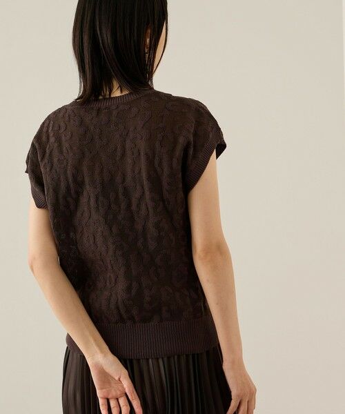 ketty / ケティ ニット・セーター | シアーレオパードジャガードニット≪手洗い可能≫ | 詳細13