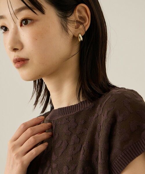 ketty / ケティ ニット・セーター | シアーレオパードジャガードニット≪手洗い可能≫ | 詳細14