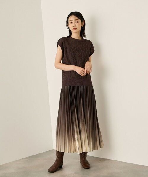 ketty / ケティ ニット・セーター | シアーレオパードジャガードニット≪手洗い可能≫ | 詳細15