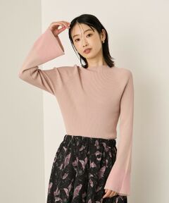 ketty / ケティ ニット・セーター | シアースリーブリブニットプルオーバー≪手洗い可能≫