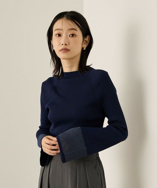 ketty / ケティ ニット・セーター | シアースリーブリブニットプルオーバー≪手洗い可能≫ | 詳細4