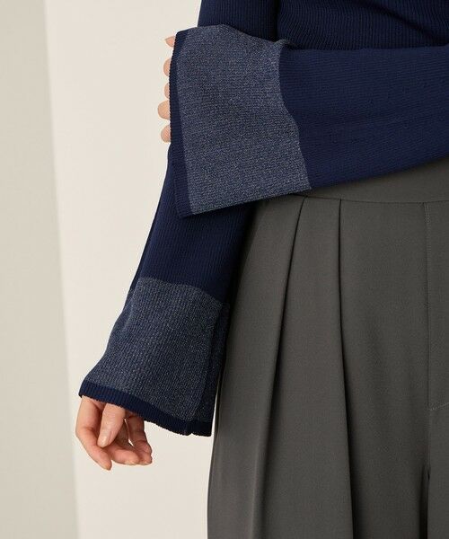 ketty / ケティ ニット・セーター | シアースリーブリブニットプルオーバー≪手洗い可能≫ | 詳細7