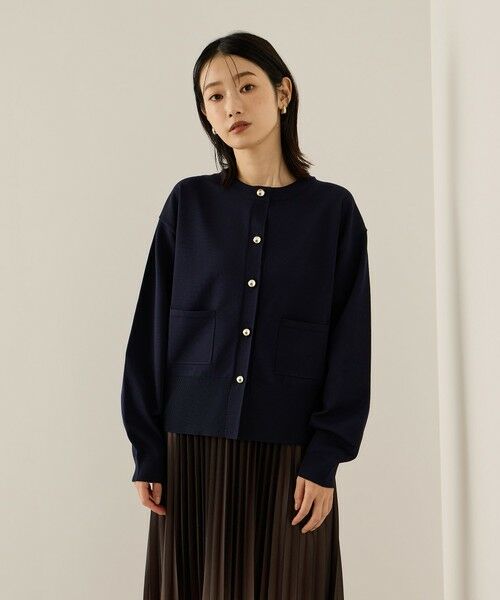 ketty / ケティ カーディガン・ボレロ | スポンディッシュメタルボタンカーディガン≪手洗い可能≫ | 詳細4