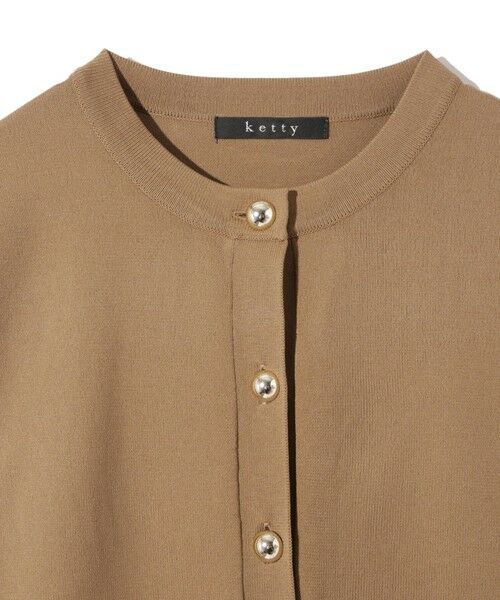 ketty / ケティ カーディガン・ボレロ | スポンディッシュメタルボタンカーディガン≪手洗い可能≫ | 詳細14