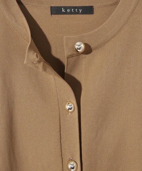 ketty / ケティ カーディガン・ボレロ | スポンディッシュメタルボタンカーディガン≪手洗い可能≫ | 詳細15