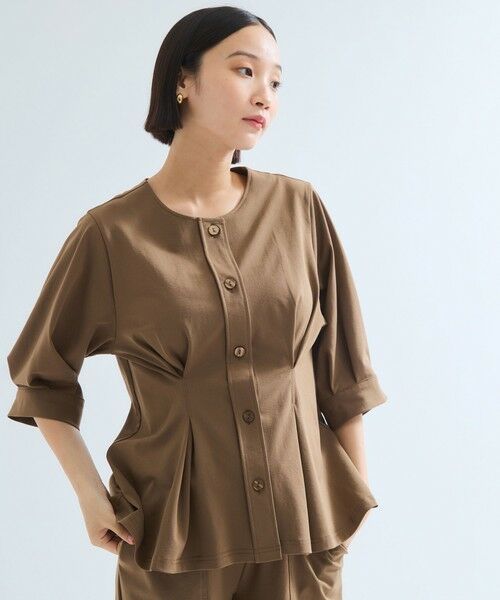 ketty / ケティ シャツ・ブラウス | CICA配合サークルストレッチブラウス≪洗濯機で洗える≫ | 詳細1