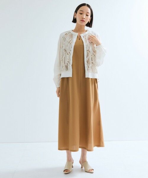 ketty / ケティ カーディガン・ボレロ | エンブロイダリーレースカーディガン≪手洗い可能≫ | 詳細8