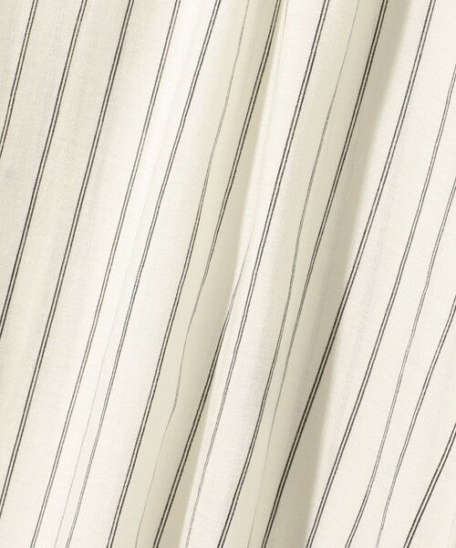 ketty / ケティ シャツ・ブラウス | セミシアーストライプ2WAYボウタイブラウス≪手洗い可能≫ | 詳細4