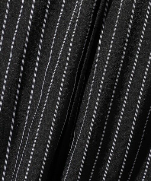 ketty / ケティ シャツ・ブラウス | セミシアーストライプ2WAYボウタイブラウス≪手洗い可能≫ | 詳細9