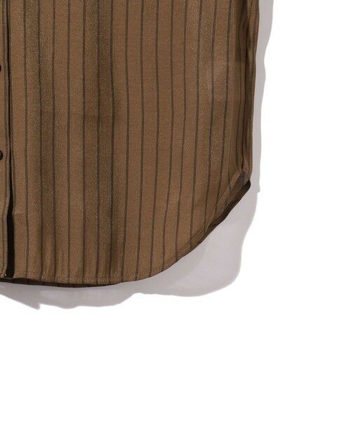 ketty / ケティ シャツ・ブラウス | セミシアーストライプ2WAYボウタイブラウス≪手洗い可能≫ | 詳細19