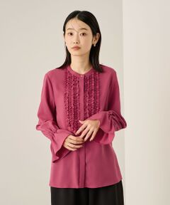 ketty / ケティ シャツ・ブラウス | ポライトジョーゼットフリルブラウス≪手洗い可能≫