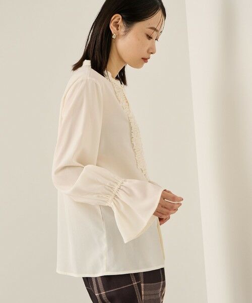 ketty / ケティ シャツ・ブラウス | ポライトジョーゼットフリルブラウス≪手洗い可能≫ | 詳細2