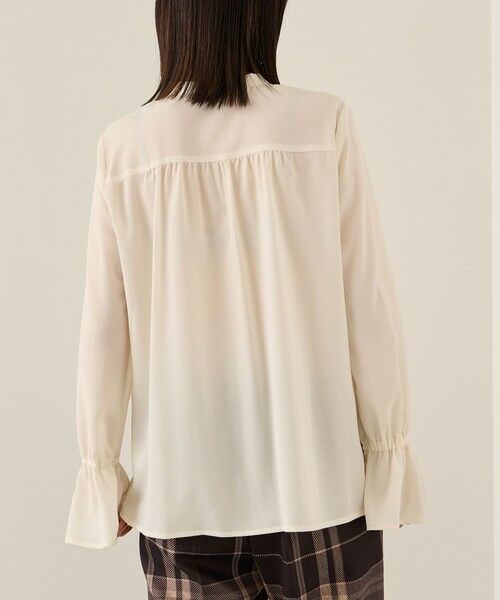 ketty / ケティ シャツ・ブラウス | ポライトジョーゼットフリルブラウス≪手洗い可能≫ | 詳細5