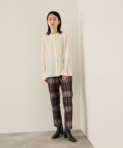 ketty / ケティ シャツ・ブラウス | ポライトジョーゼットフリルブラウス≪手洗い可能≫ | 詳細6