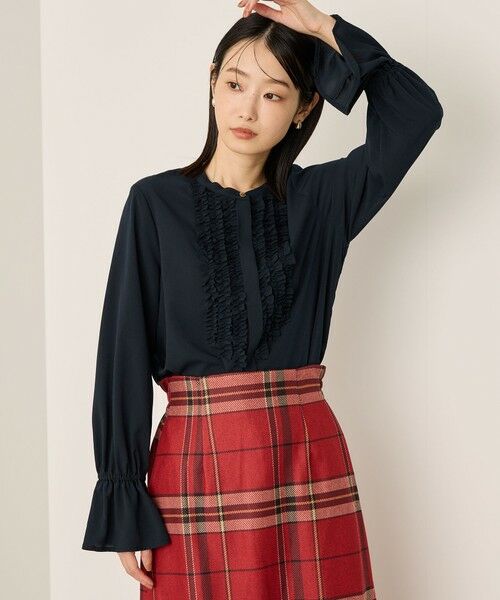 ketty / ケティ シャツ・ブラウス | ポライトジョーゼットフリルブラウス≪手洗い可能≫ | 詳細8