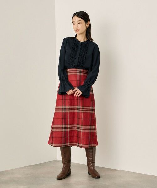 ketty / ケティ シャツ・ブラウス | ポライトジョーゼットフリルブラウス≪手洗い可能≫ | 詳細9