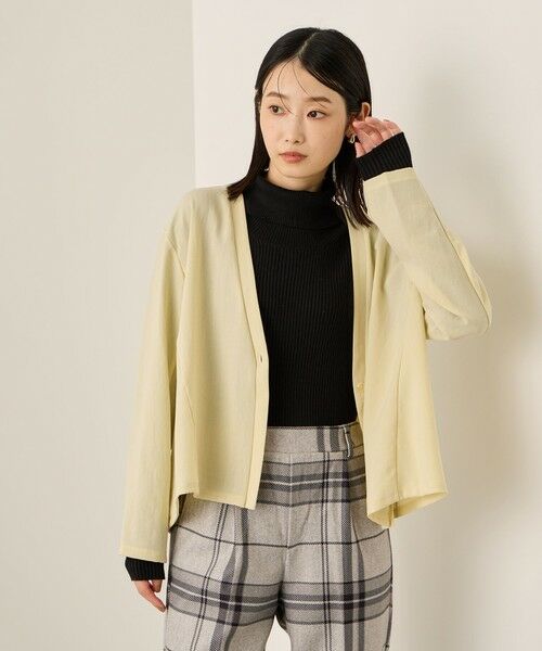 ketty / ケティ カーディガン・ボレロ | ≪日本製≫　ドライカルゼTEXカーディガン≪手洗い可能≫ | 詳細1